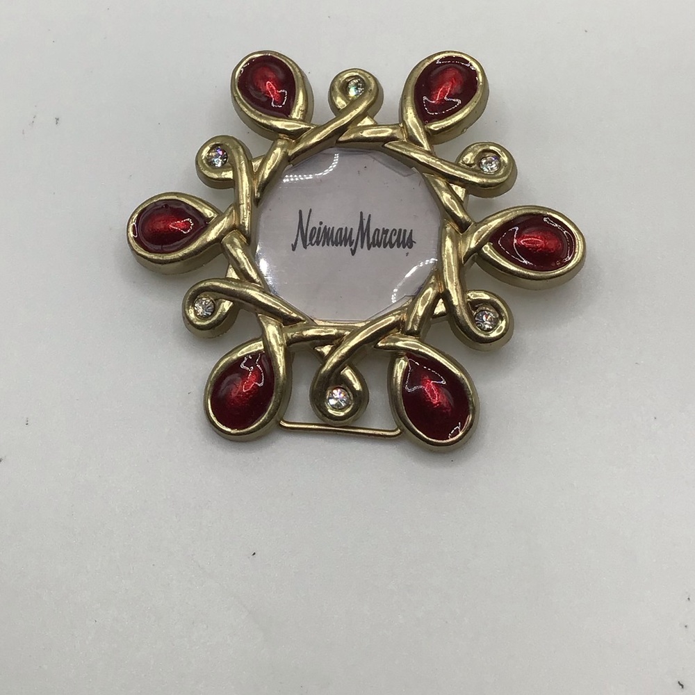 Vintage Beautiful Jay Strongwater for Neiman Marcus with crystals Photo Frame